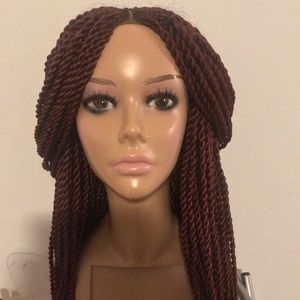 Hand braided bold wigs